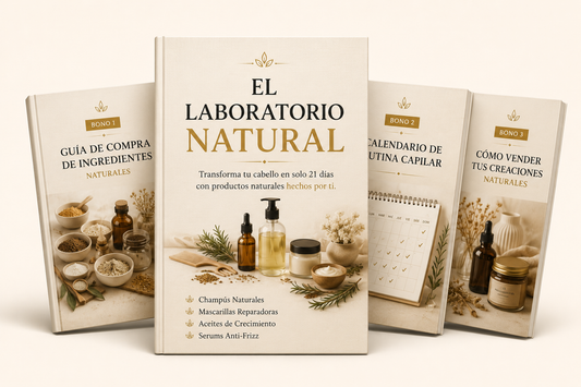 LABORATORIO NATURAL : TRANSFORMA TU CABELLO EN 21 DÍAS